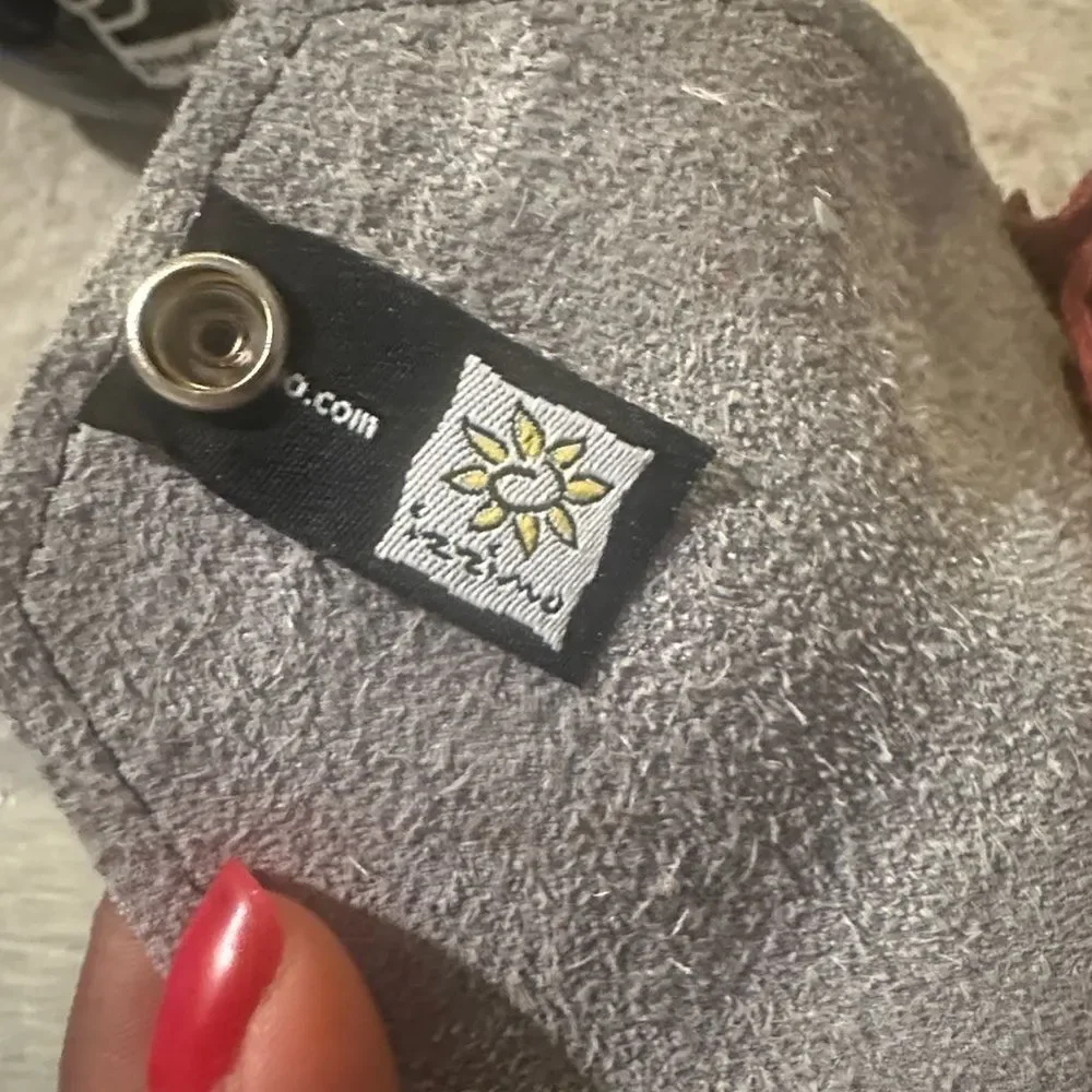 Izzimo Leather & Mohair Square Change Purse